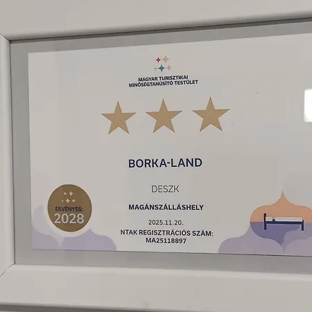 公寓 Borka-land Vendeghaz *